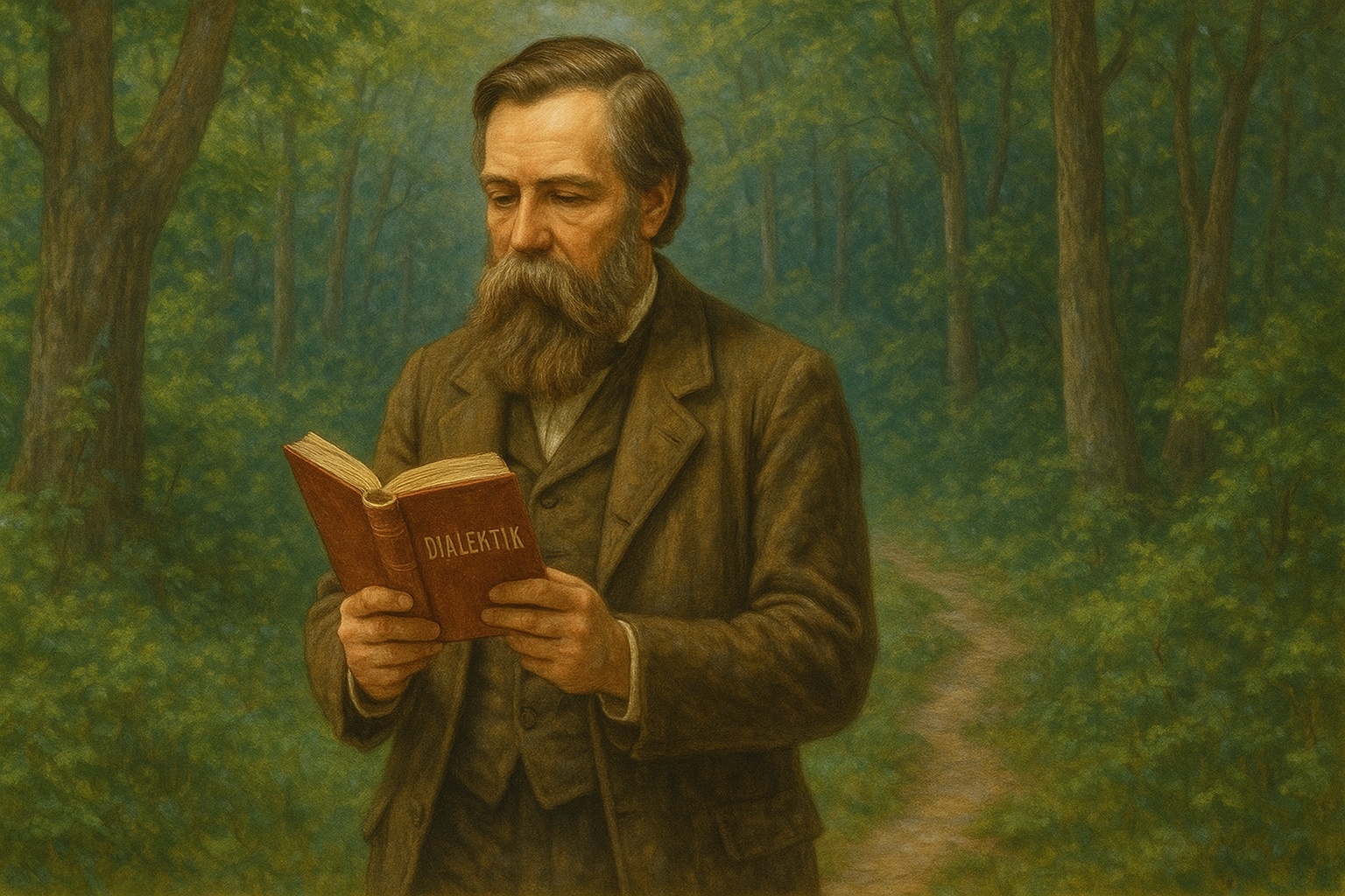 Engels procurando pela Dialética na natureza